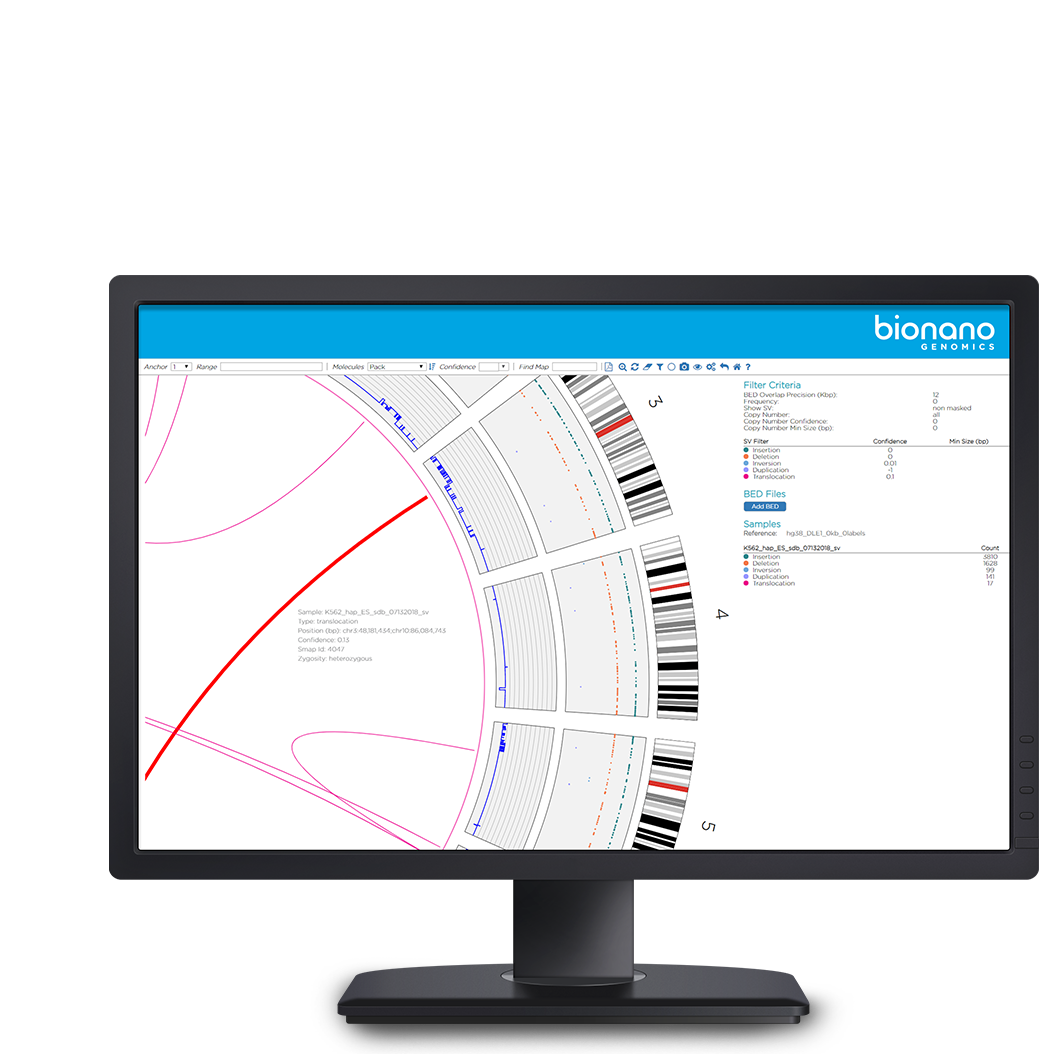 Bionano Genomics Saphyr Data Solutions